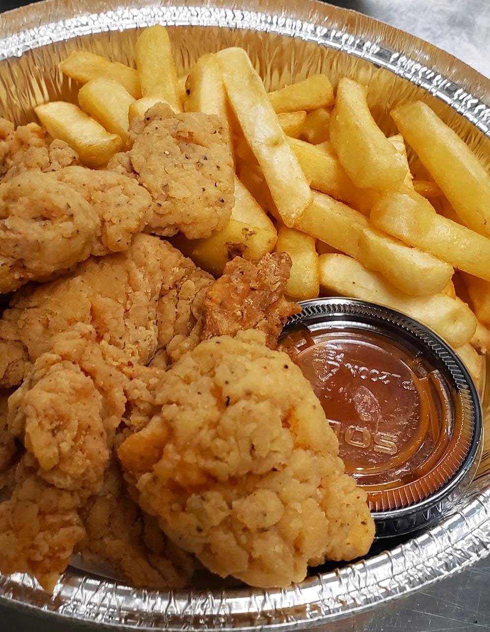 Chicken Tenders with Fries (4)